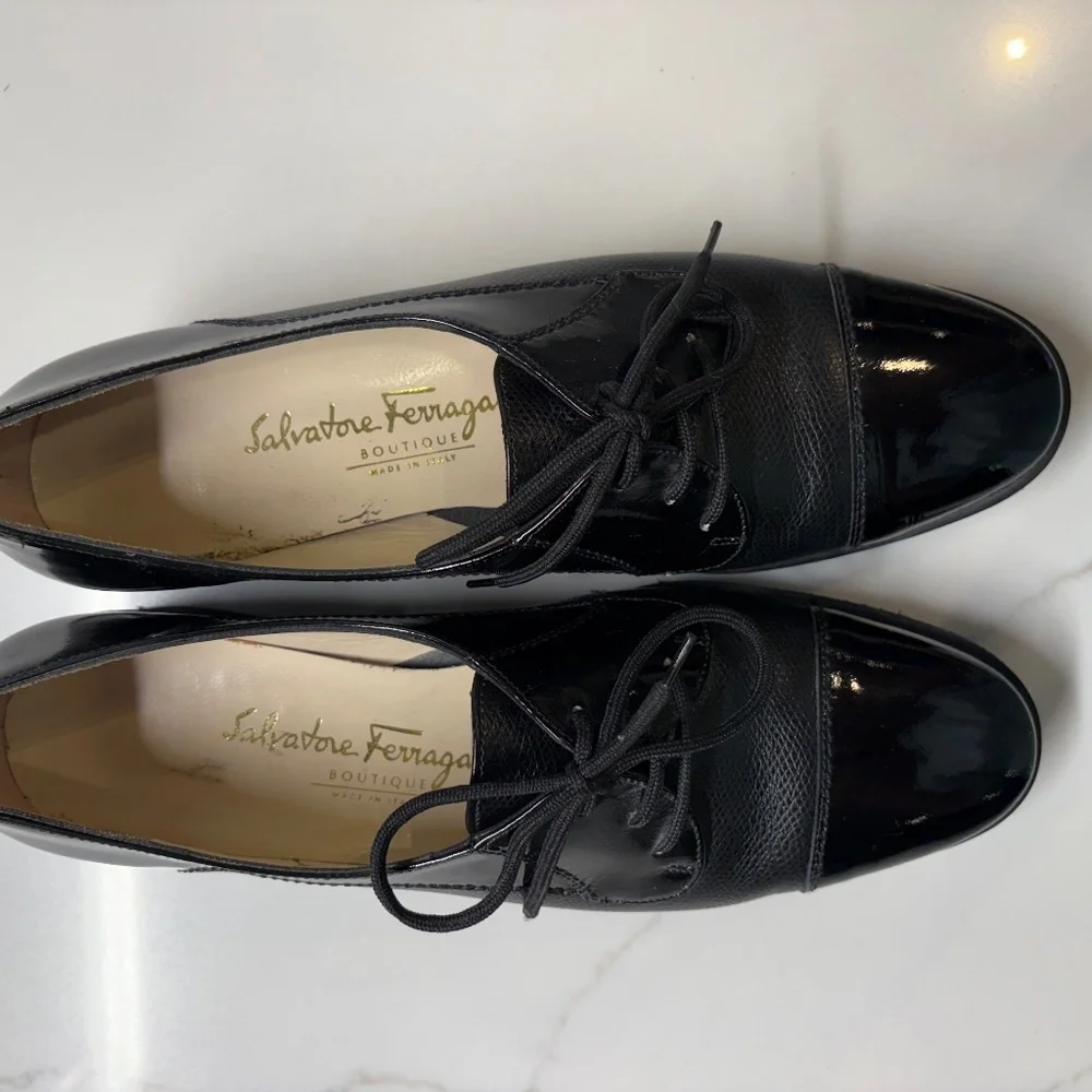 Women’s Salvatore Ferragamo Oxfords - Size 5 - Picture 7 of 8